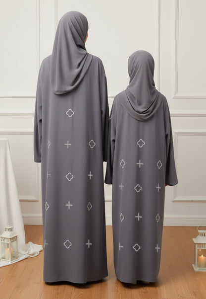 Hana Mother & Daughter Matching Abaya Set-764MD