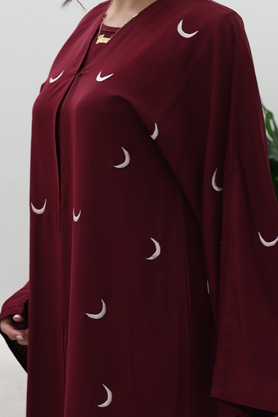 Maroon-Crescent-Moon-Abaya-769