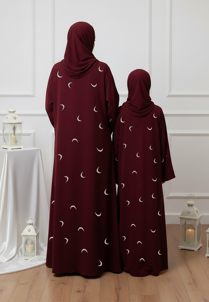 The Amar Abaya: Celestial Elegance for Mother & Daughter-769MD
