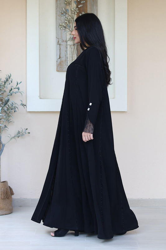 Elegant-Black-Abaya-777