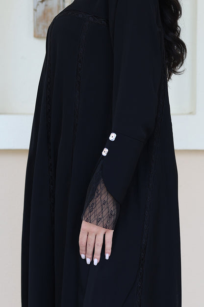 Elegant-Black-Abaya-777