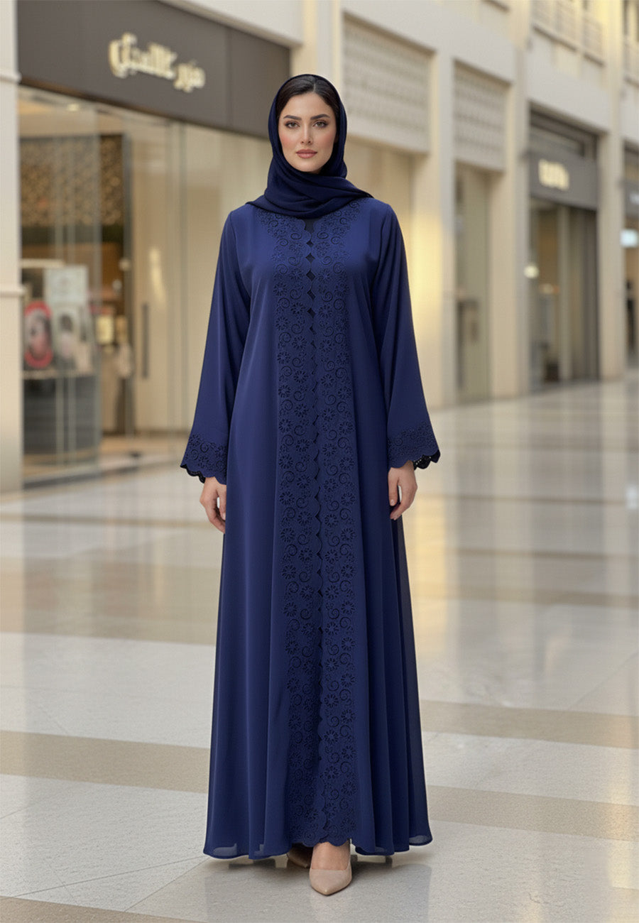 Deep-Navy-Blue-Abaya-with-Laser-Cut-Detailing-|-Premium-Nida-Fabric-799