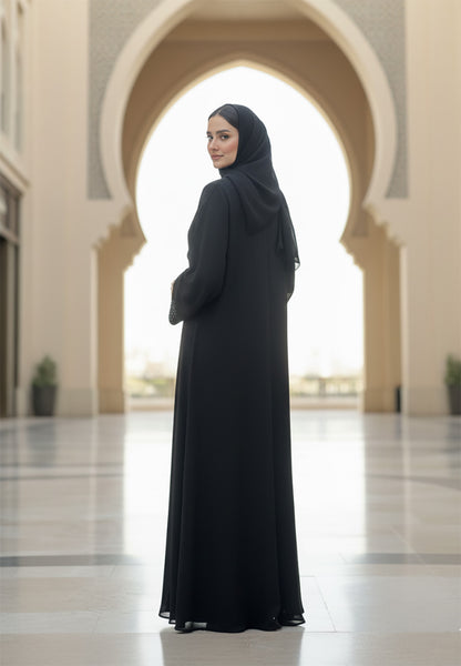 Minimalist-Sand-Abaya-with-Flowing-Line-Embroidery-|-Premium-Nida-Fabric-802