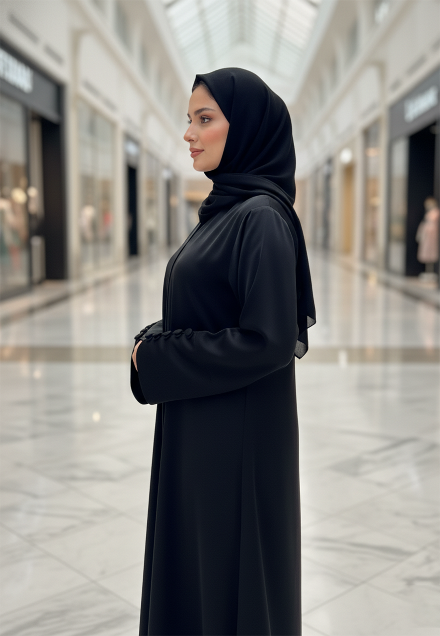 Box of 12 Abaya | Wholesale |  Available in various colors & Sizes | Nida Fabric-807