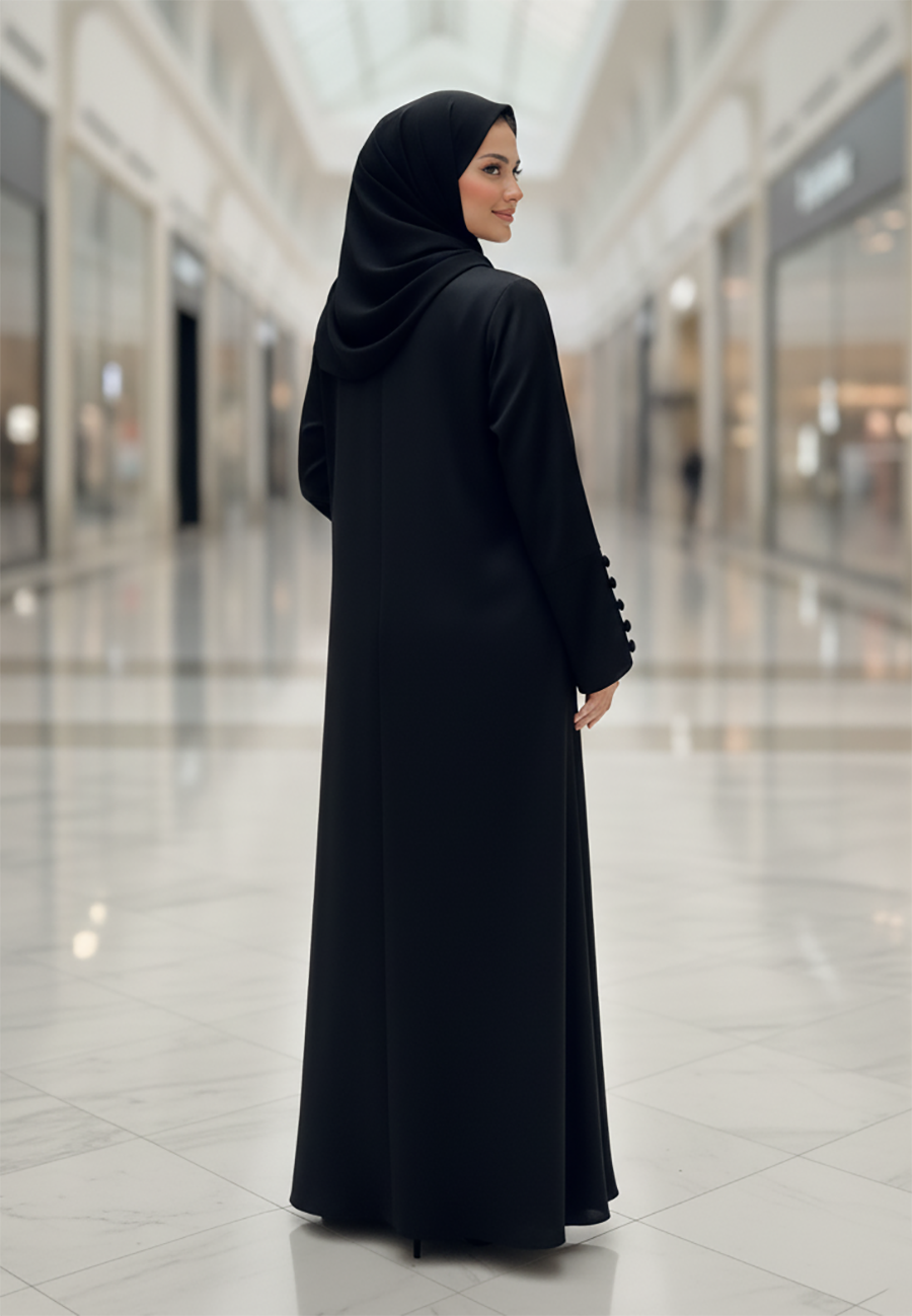 Box of 12 Abaya | Wholesale |  Available in various colors & Sizes | Nida Fabric-807