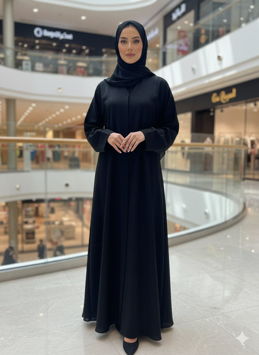 Classic-Black-Nida-Abaya-810