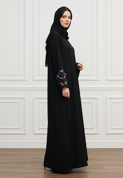 Luxurious-Nida-Fabric-Abaya-|-Signature-Fluid-Drape-&-Hijab-Included-821