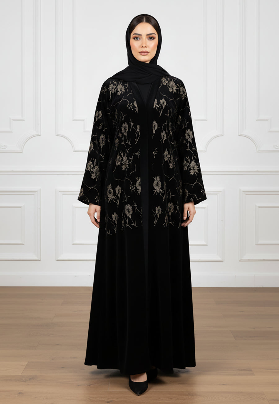 Midnight-Velvet-Floral-Embroidered-Abaya-–-Timeless-Elegance-828
