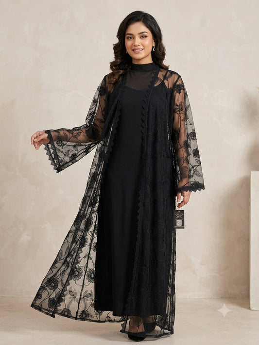 Zoya-Floral-Net-Embroidered-Abaya-842