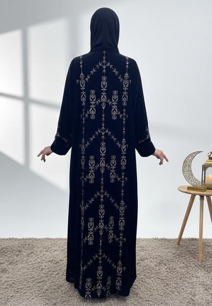 Luxurious-velvet-abaya-845