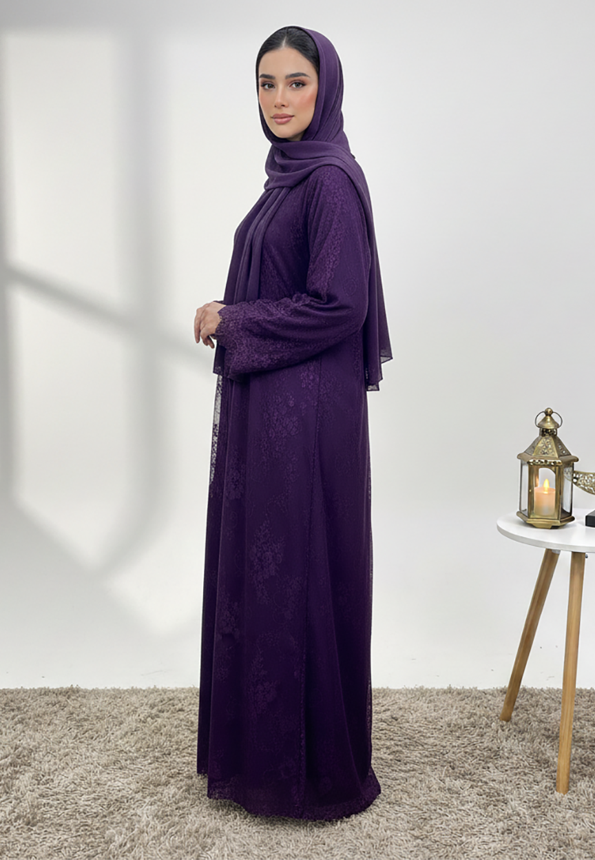 Dantil-Purple-Abaya-with-Nida-inner-lining-847