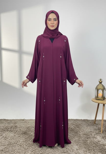 Dania-Scattered-Bead-Abaya-–-Nida-Fabric-855