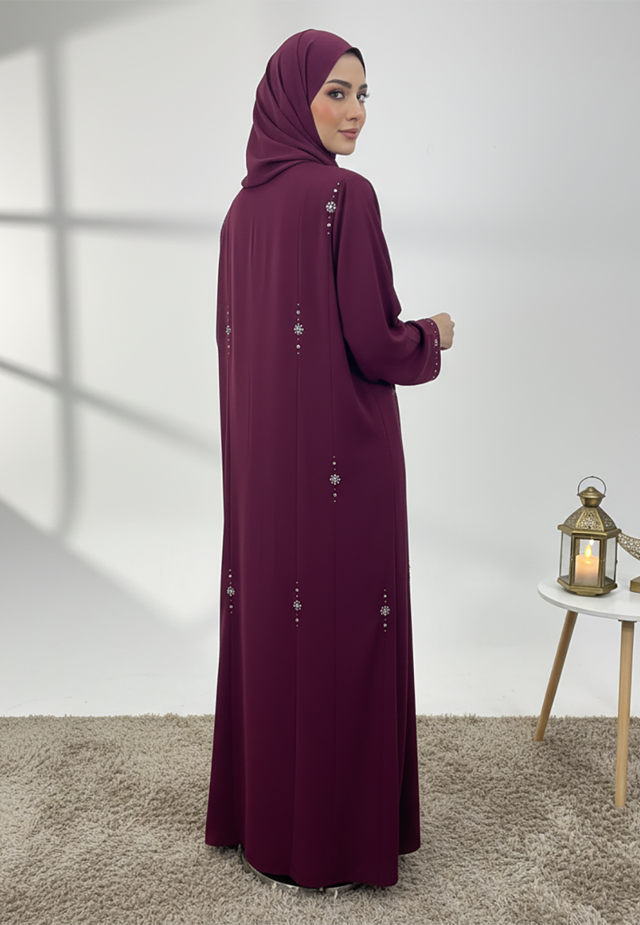 Dania-Scattered-Bead-Abaya-–-Nida-Fabric-855