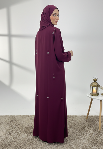 Dania-Scattered-Bead-Abaya-–-Nida-Fabric-855