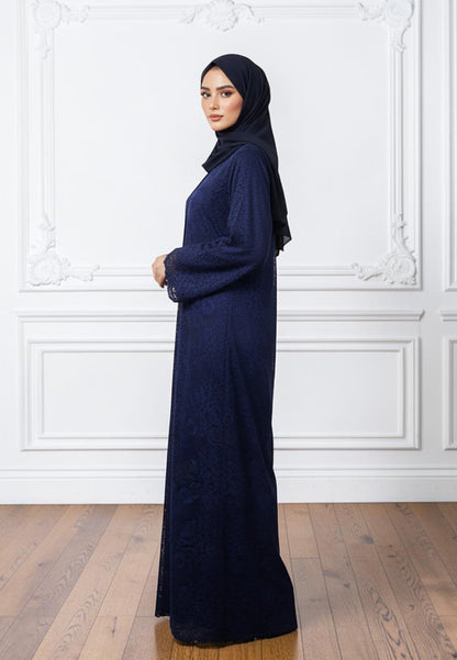 Floral-Lace-Overlay-Open-Abaya-|-Dantil-&-Nida-Fabric-859
