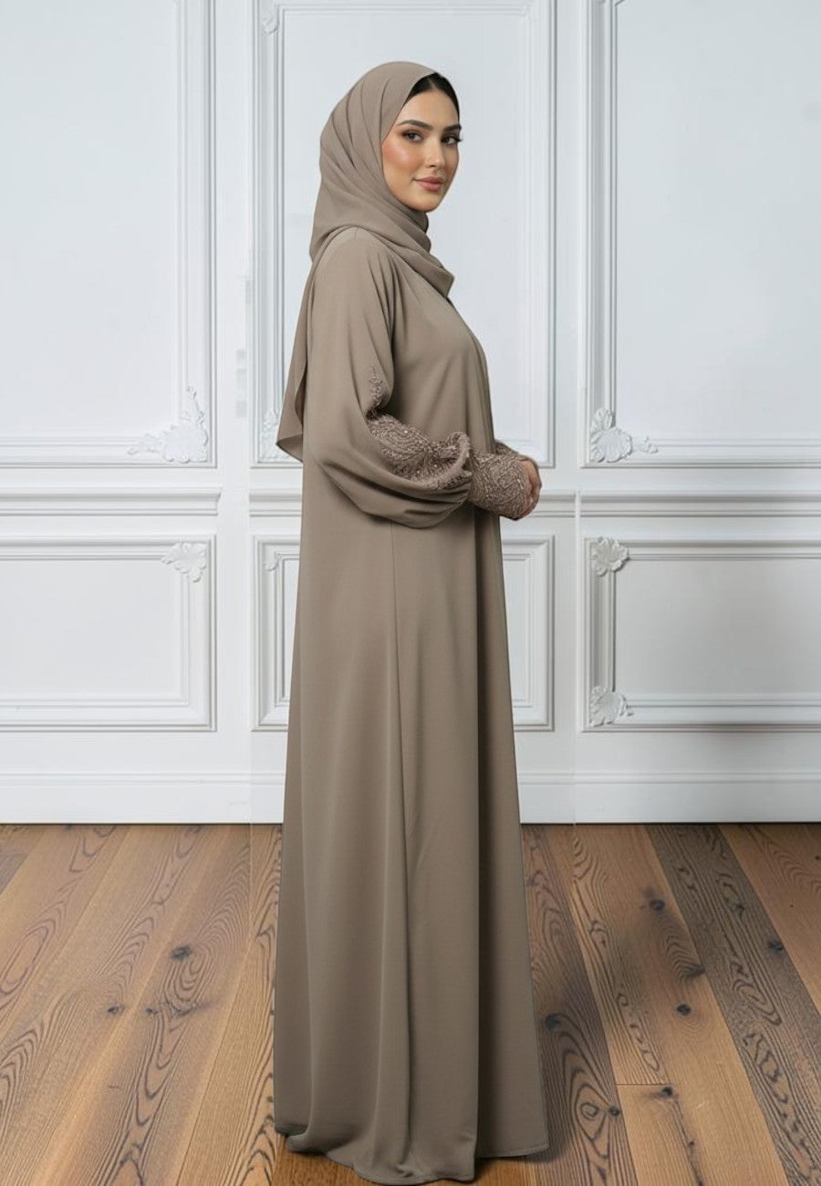 legant-Hand-Embellished-Cuffed-Abaya-|-Nida-Fabric-872