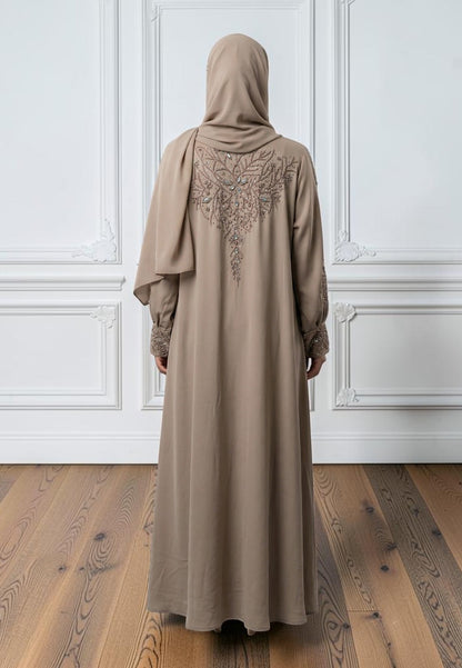 legant-Hand-Embellished-Cuffed-Abaya-|-Nida-Fabric-872