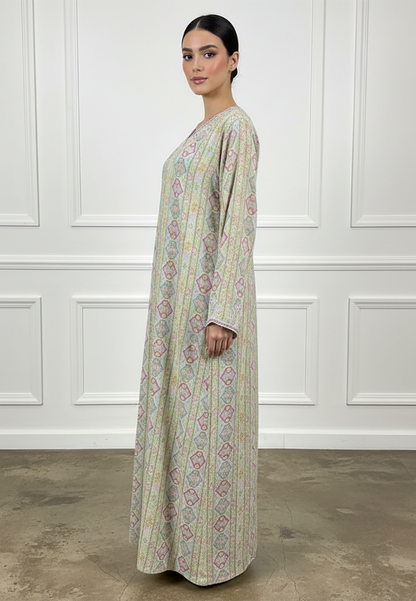 The-Serene-Pastel-Mosaic-Kaftan-Abaya-880