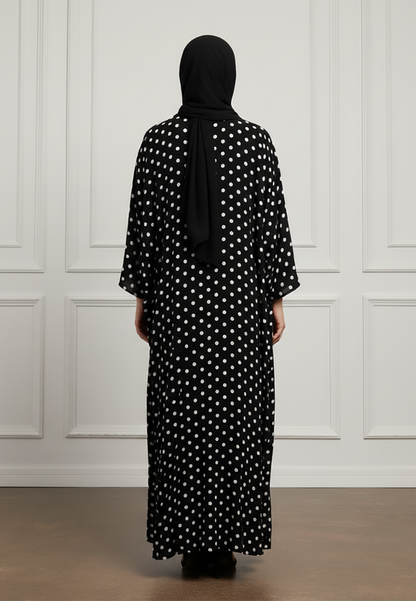Polka-Dot-Print-Batwing-Abaya-884