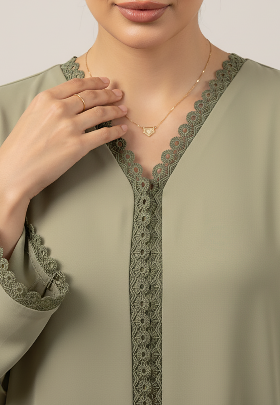 Side-Slit-Lace-Abaya-–-Premium-Nida-Fabric-923