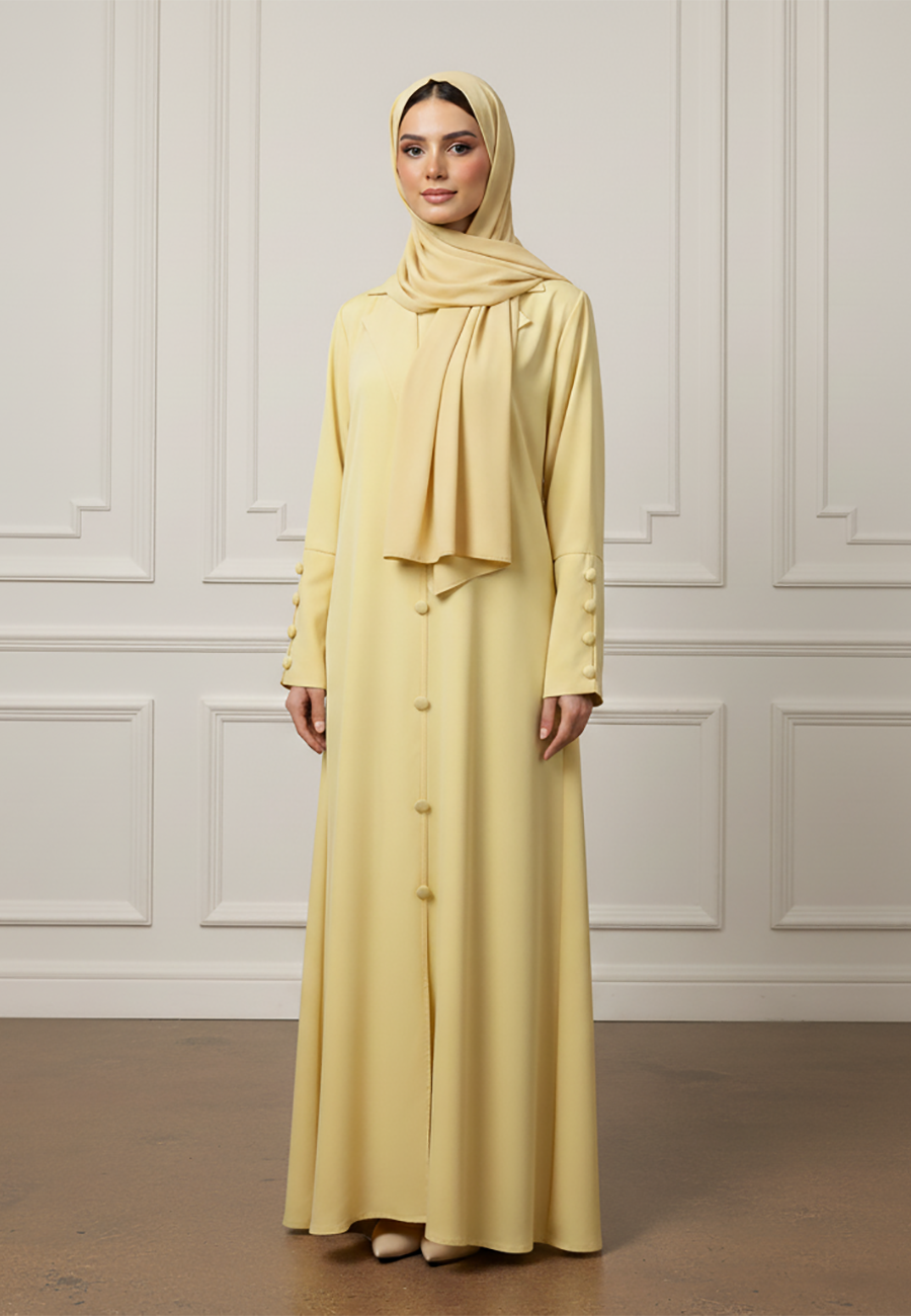 Buttoned-Blazer-Abaya-940
