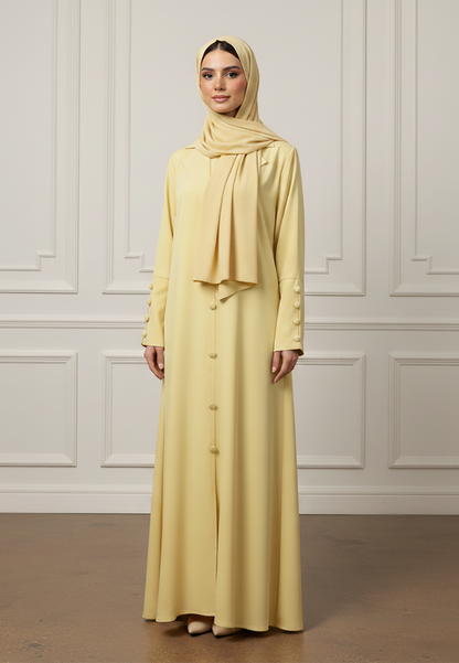 Buttoned-Blazer-Abaya-940
