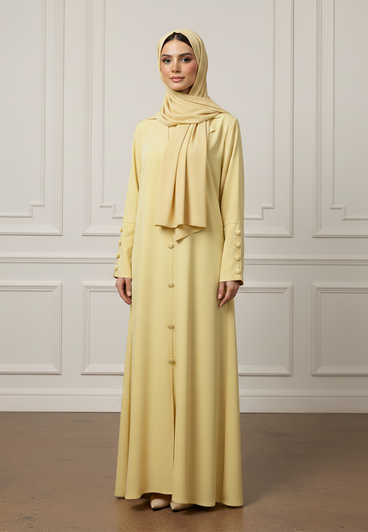 Buttoned-Blazer-Abaya-940