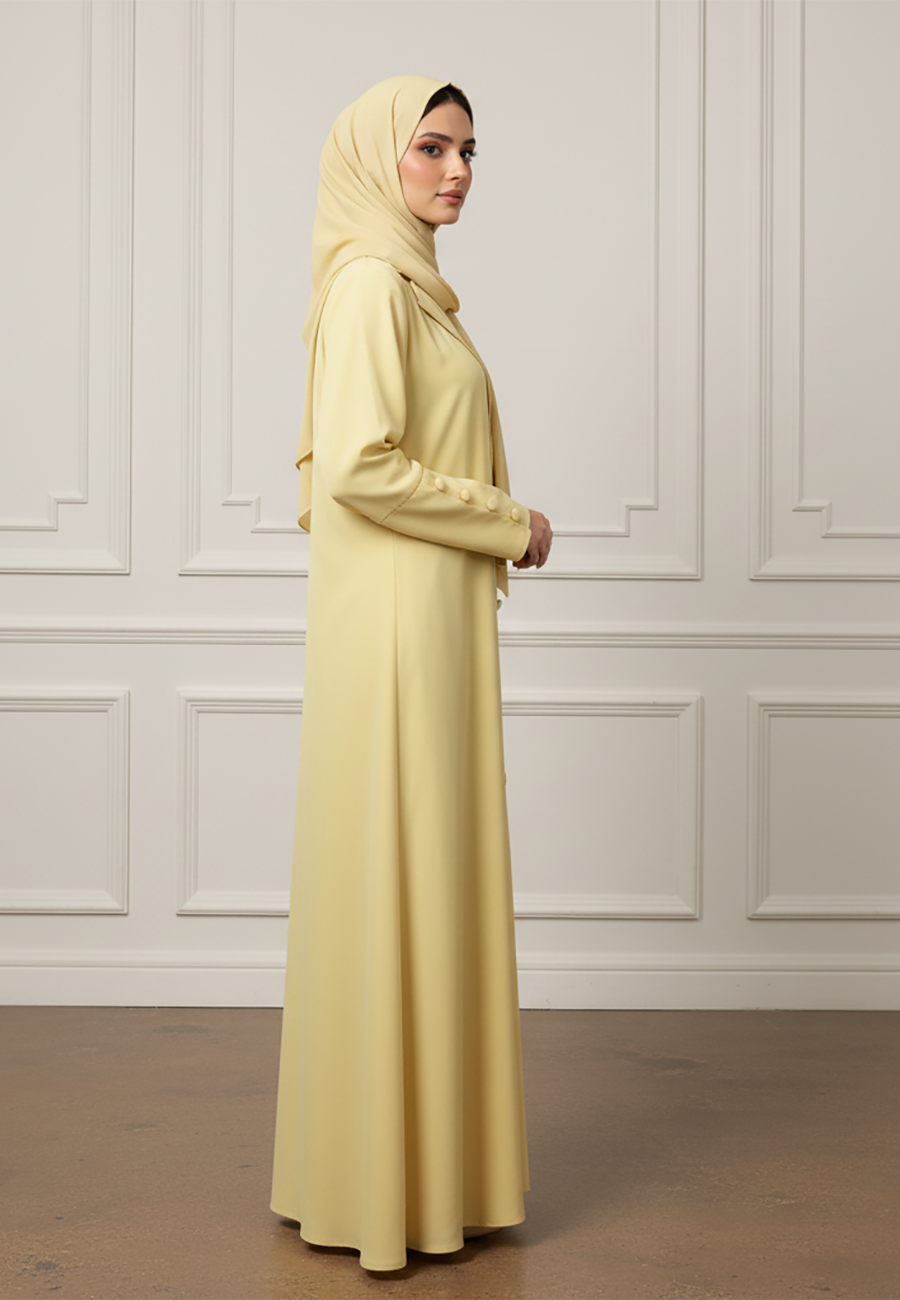 Buttoned-Blazer-Abaya-940