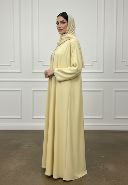 Floral-Trim-Abaya-|-Nida-Fabric-941