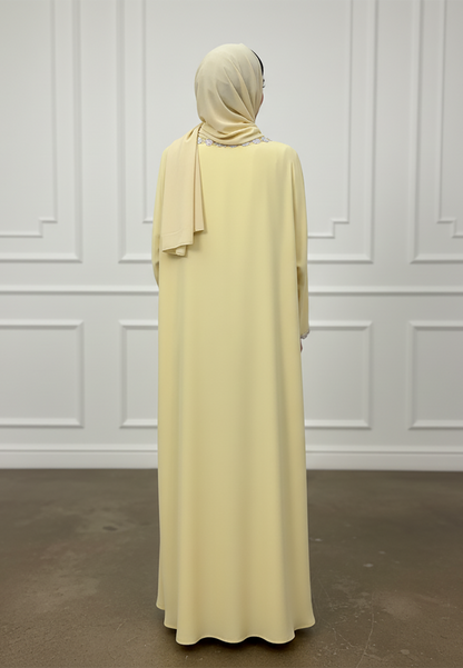 Floral-Trim-Abaya-|-Nida-Fabric-941