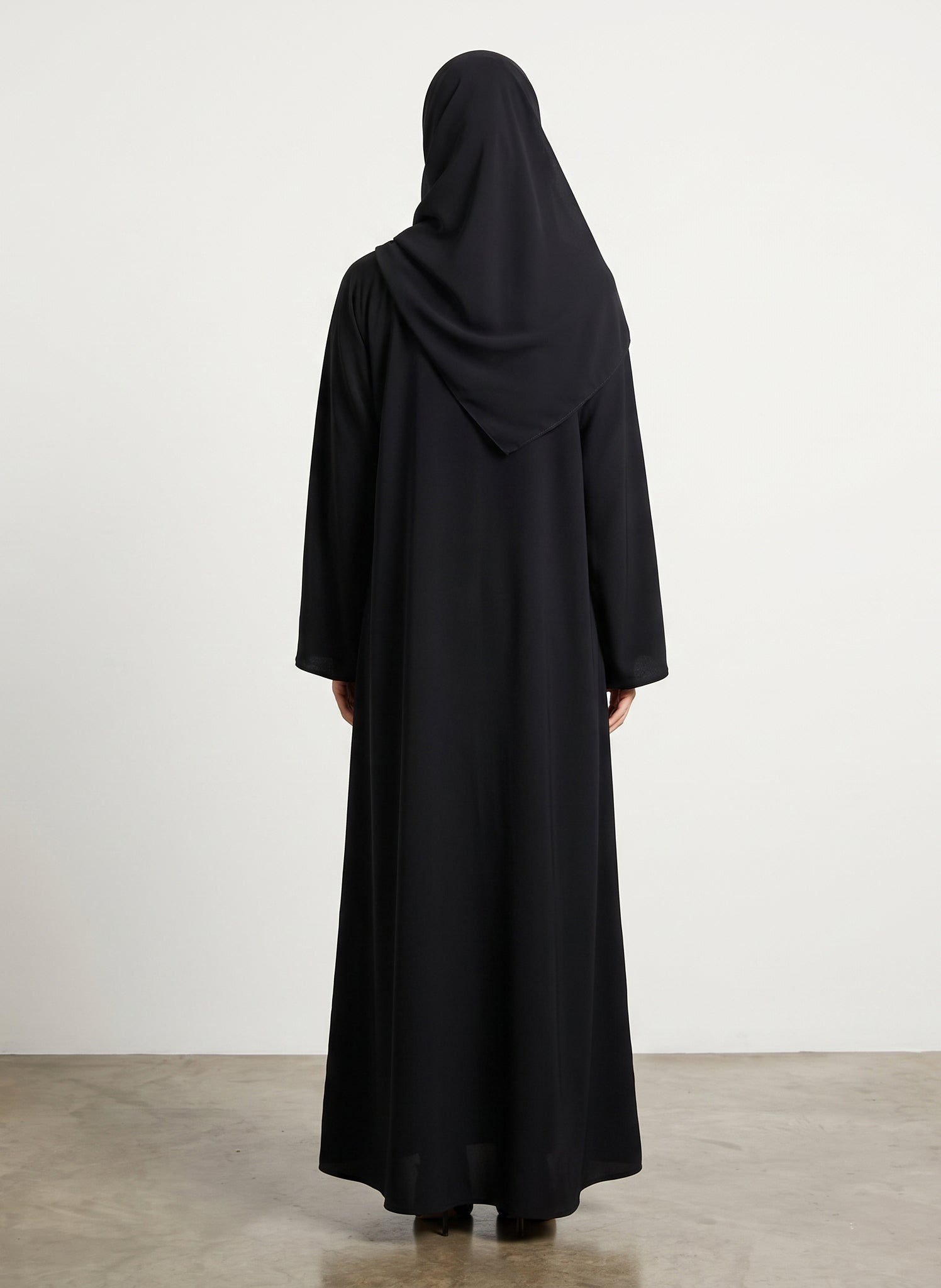 Luxe-Beaded-Floral-Bodice-Abaya-|-Nida-Fabtic-948