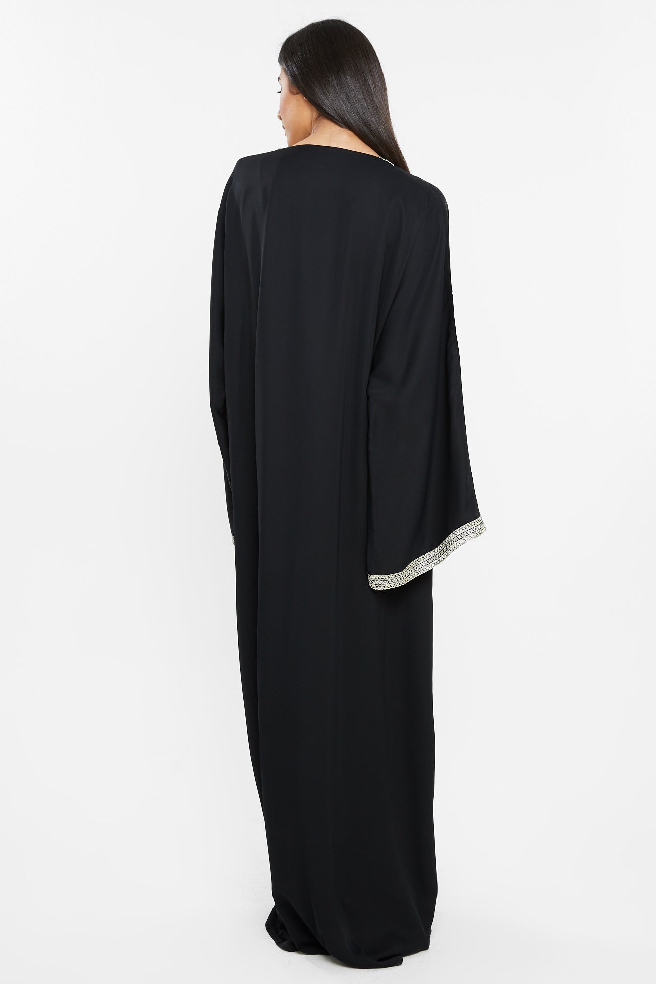 Black-classic-Abaya-AJ123A