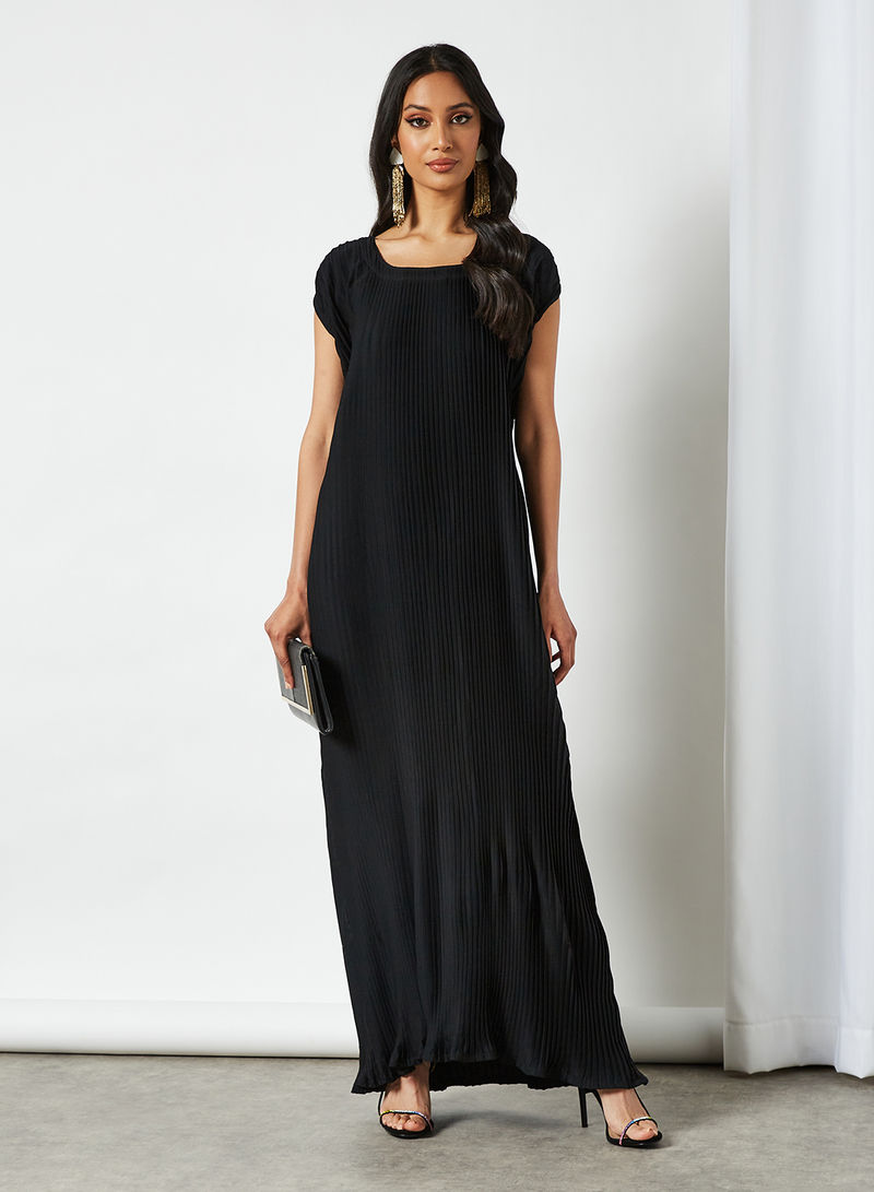 Box of 12 | Wholesale Pleated  Inner Dress |Available in various colors & Sizes | Nida Fabric-AJ1825ID