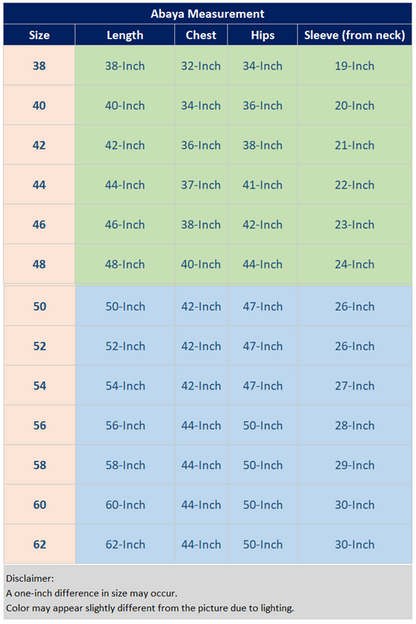 The Hadiya Mother & Daughter Abaya: Earthy Harmony-AJ123AMD