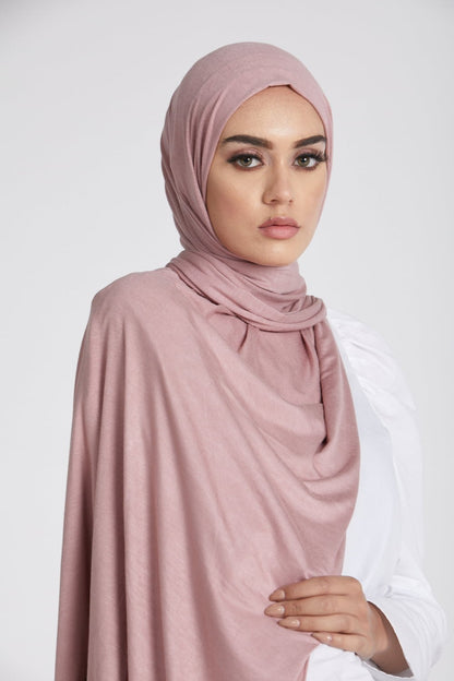 Premium jersey hijab- Cotton Candy