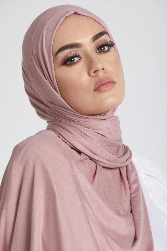 Premium jersey hijab- Cotton Candy