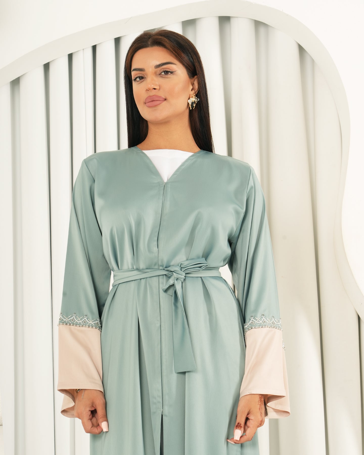 Premium Nukhbaa abaya-N130A-N130A