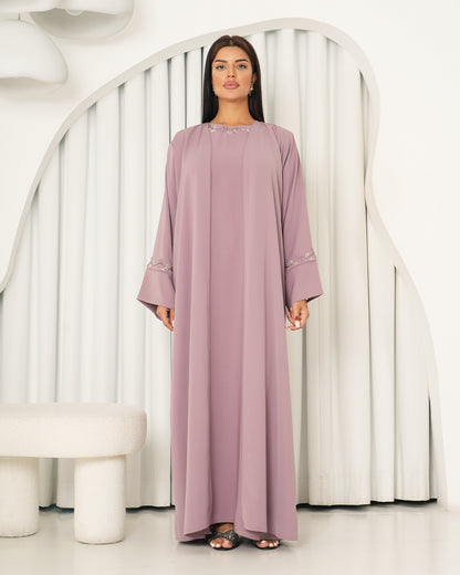 Premium Nukhbaa abaya-N133A-N133A