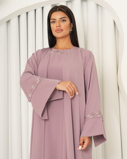 Premium Nukhbaa abaya-N133A-N133A