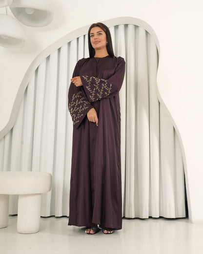 Premium Nukhbaa abaya-N145A-N145A