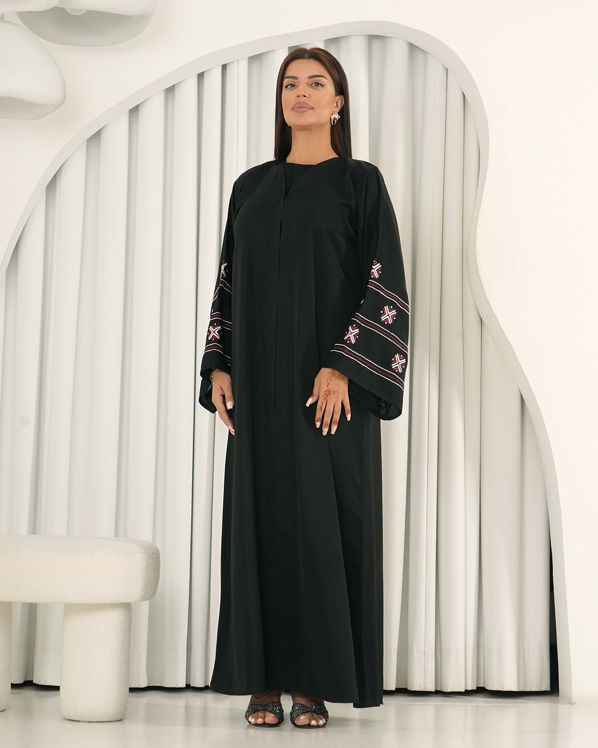 Premium Nukhbaa abaya-N146A-N146A