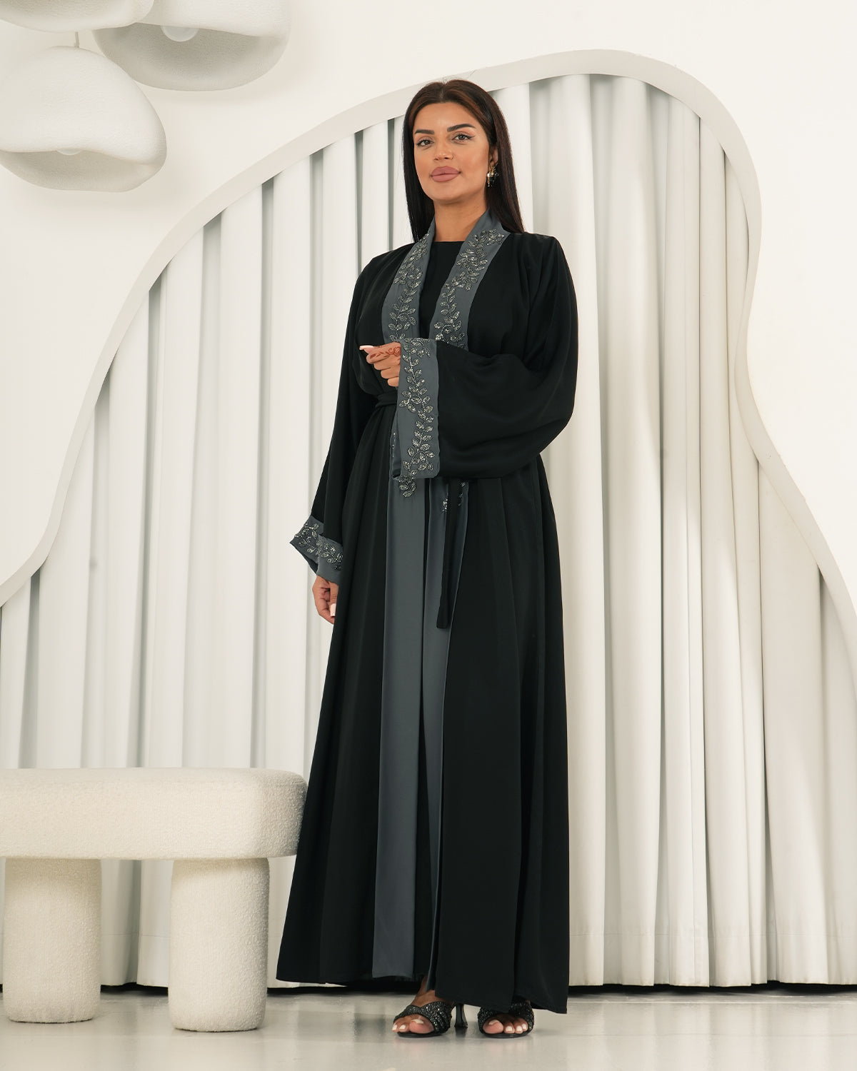 Premium Nukhbaa abaya-N151A-N151A