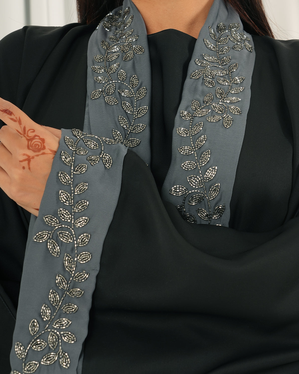 Premium Nukhbaa abaya-N151A-N151A