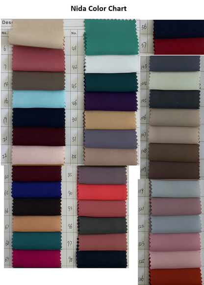 Wholesale Abaya with matching inner| Box of 12 |Available in various fabric, colors & Sizes | Barb Fabric |-2P817