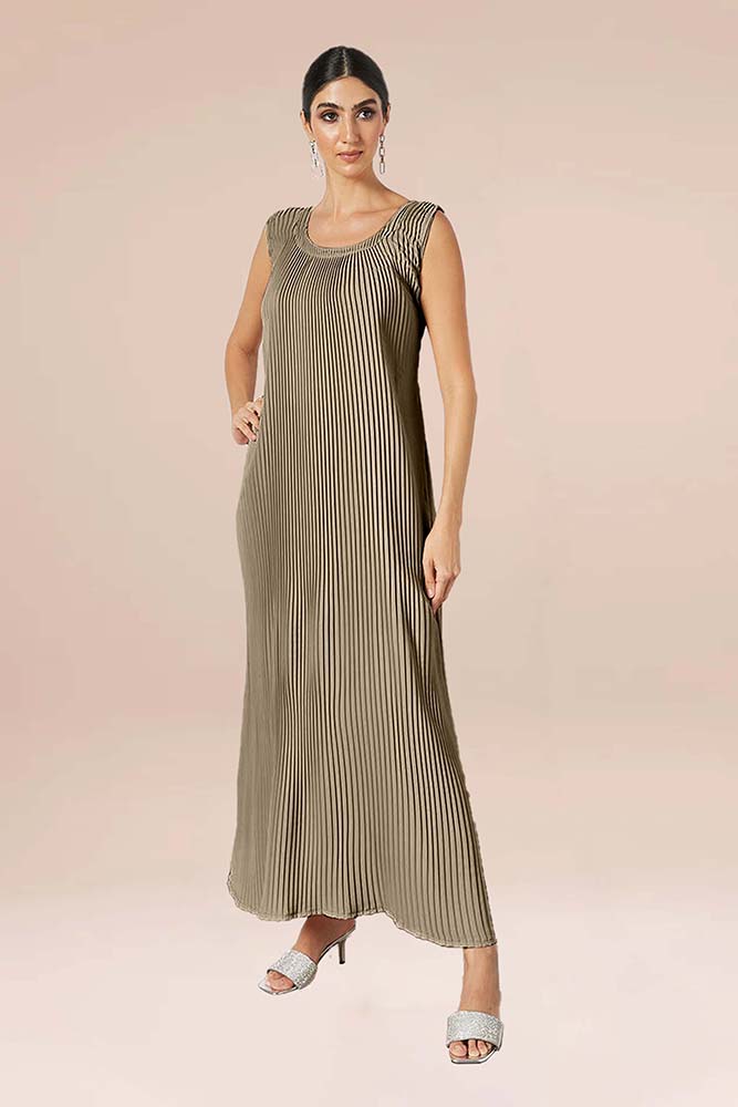 Premium pleated inner dress-IN01