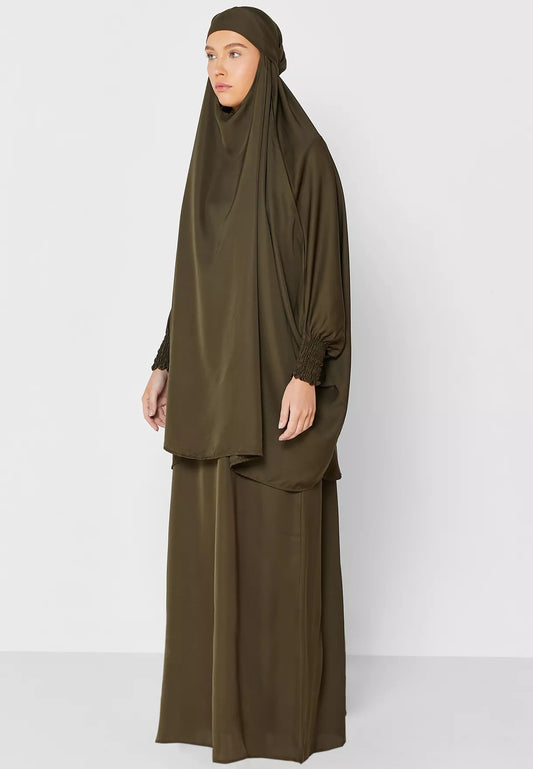 Premium full coverage islamic clothing-N19P-N19P