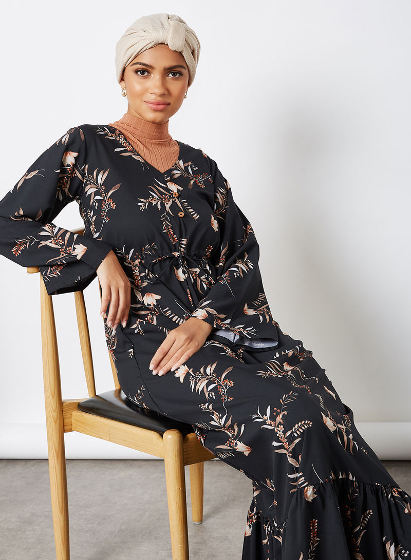 Nukhbaa floral dress