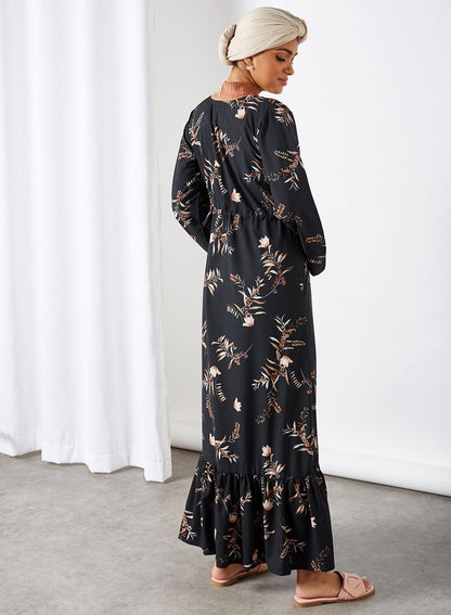 Nukhbaa floral dress